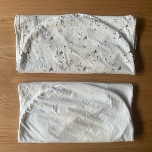2 organic cotton fitted sheets for Snoo